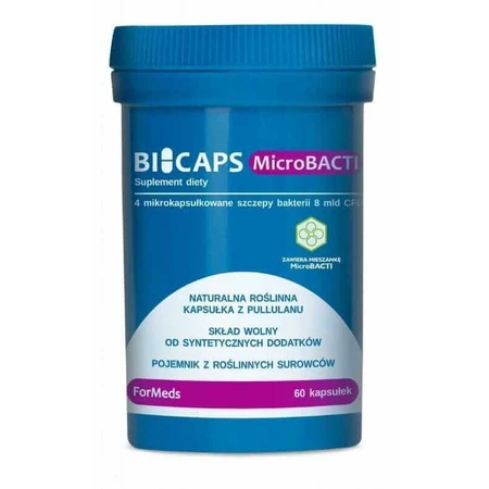 Bicaps Microbacti 60 мікрокапсул. Форми: ціни та характеристики