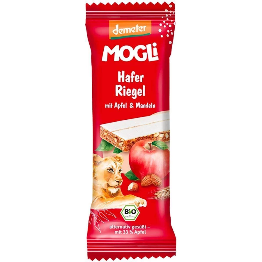 MOGLi BIO Овсяный батончик с яблоком 25 г: цены и характеристики