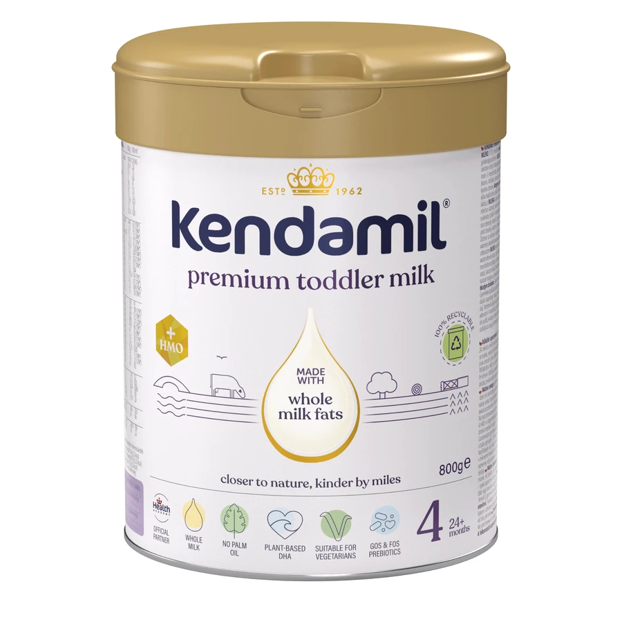 Kendamil Premium 4 HMO+, детское молоко, после 24 месяцев, 800 г: цены и характеристики