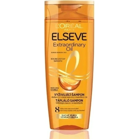 ELSEVE EXTRAORDINALY OIL 1×250 мл, шампунь для сухого волосся: ціни та характеристики
