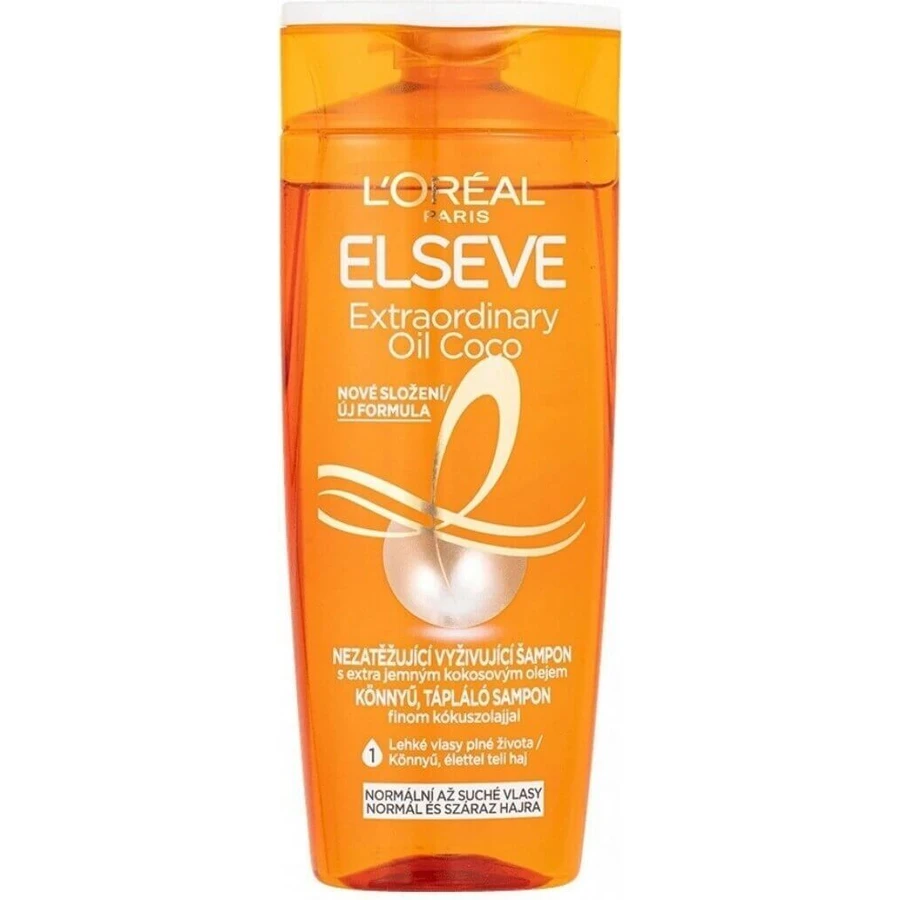 ELSEVE EXTRAORDINALY OIL 1×250 мл, шампунь для сухого волосся: ціни та характеристики