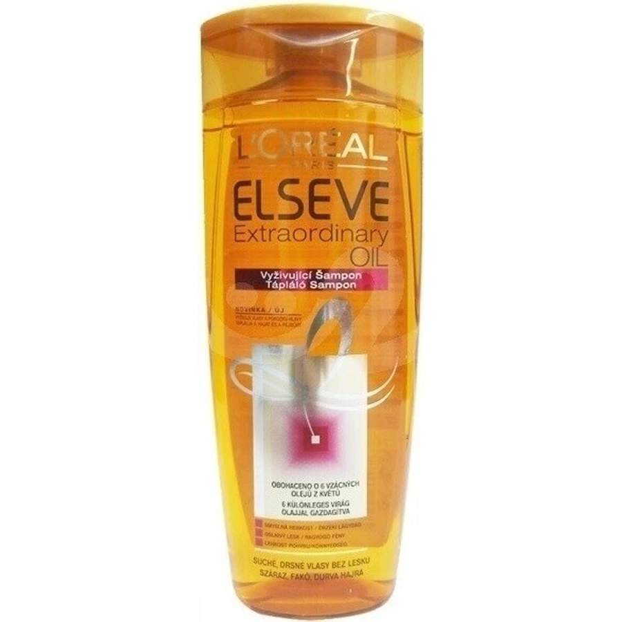 ELSEVE EXTRAORDINALY OIL 1×250 мл, шампунь для сухого волосся: ціни та характеристики