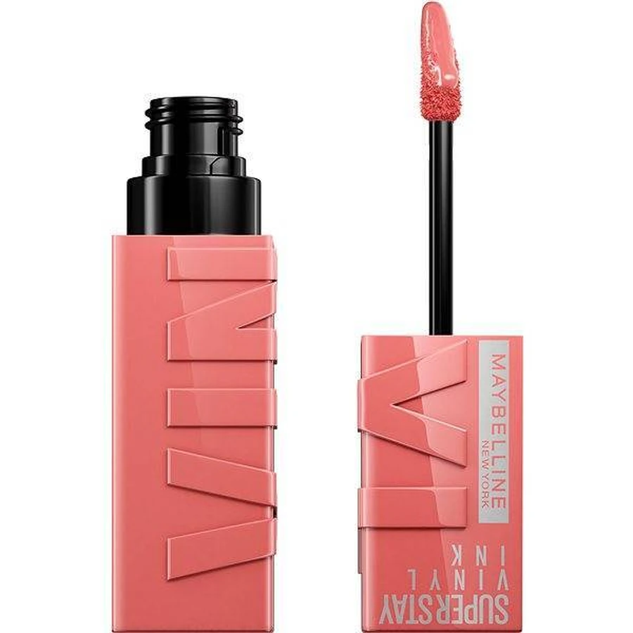 Рідка помада Maybelline New York Superstay Vinyl Ink 100 Charmed, 4.2 мл 1×4.2 мл, рідка помада: ціни та характеристики