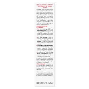 AA, Intymna Advanced Med+, Спеціалізована емульсія для інтимної гігієни, Advanced pH 3,5, 300 мл