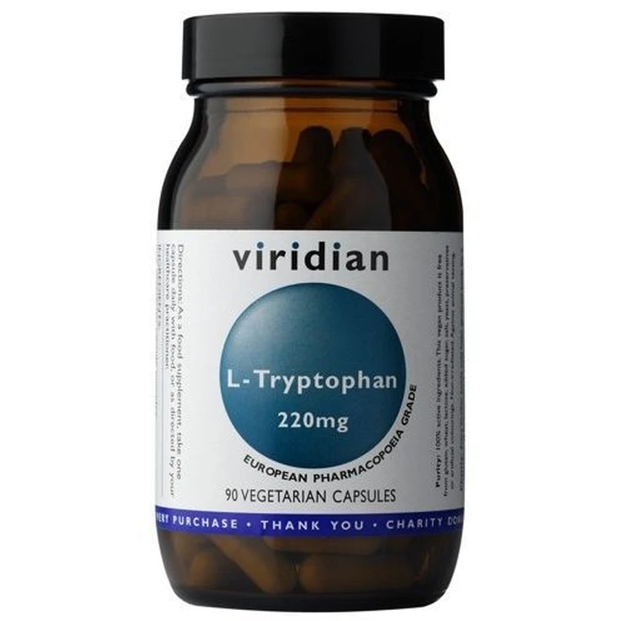 Viridian L-триптофан 220 мг, 90 капсул: ціни та характеристики