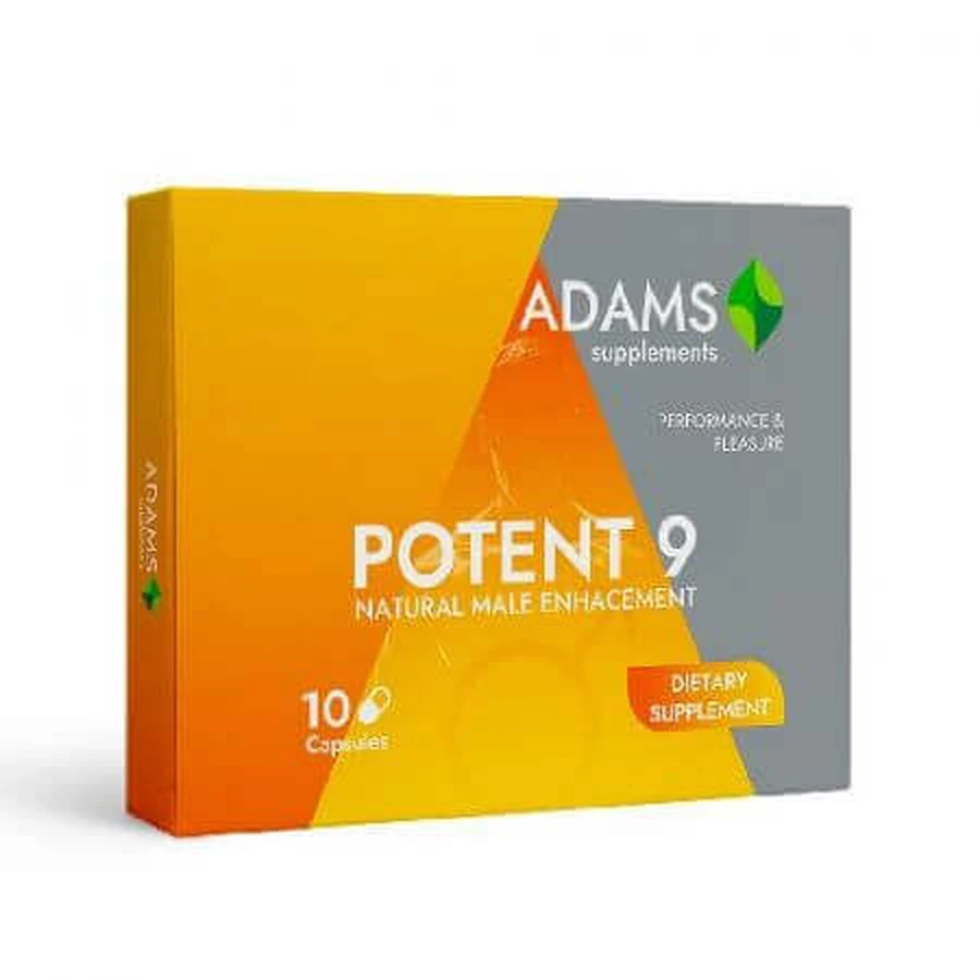 Potent9, 10 капсул, Adams Vision: цены и характеристики