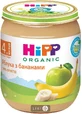 Пюре HiPP Яблуко Банан органічне фруктове, 125 г