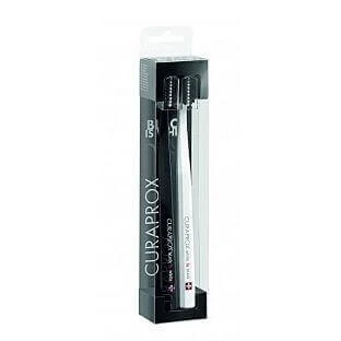 Curaprox CS 5460 ультрамягкий DUO White is Black белый/черный, 2 упаковки
