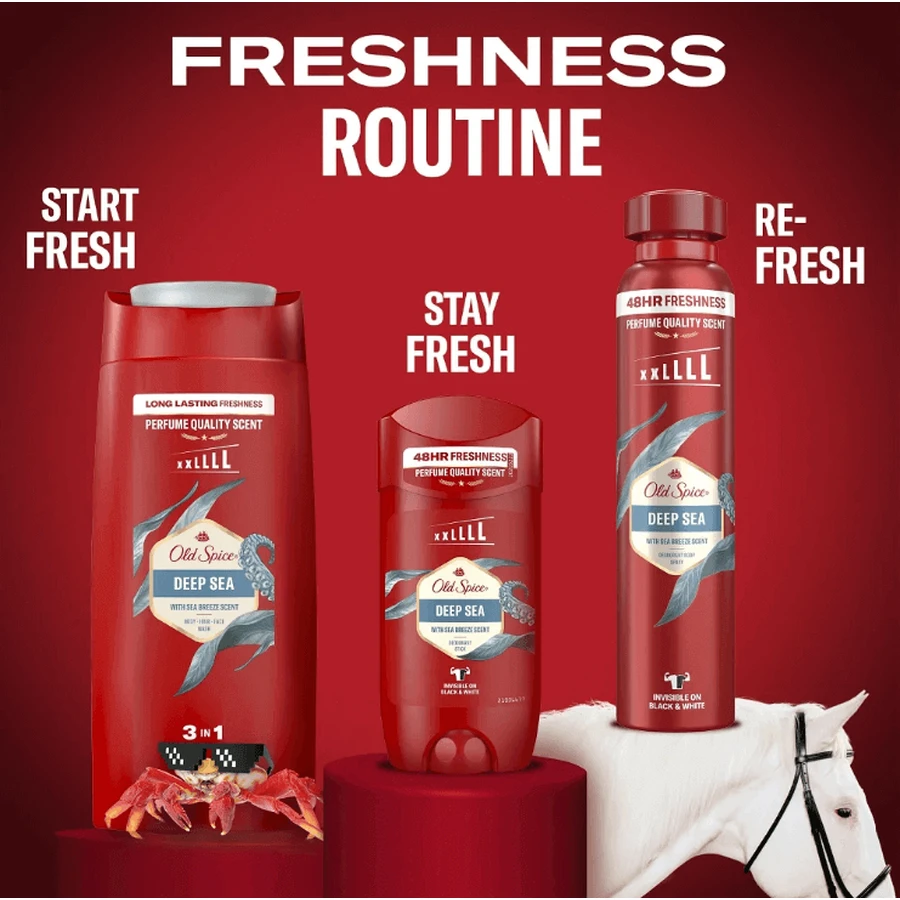 Дезодорант-спрей Old Spice Deep Sea XXLLL дезодорант 250 мл: ціни та характеристики