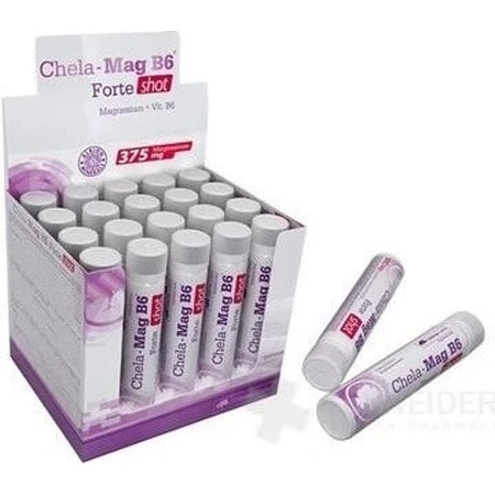 Chela-Mag B6 Forte ампули для дробового введення, вишневий смак 20x25 мл: ціни та характеристики
