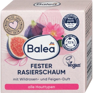 Тверда піна для гоління Balea Wild Rose, 60 г