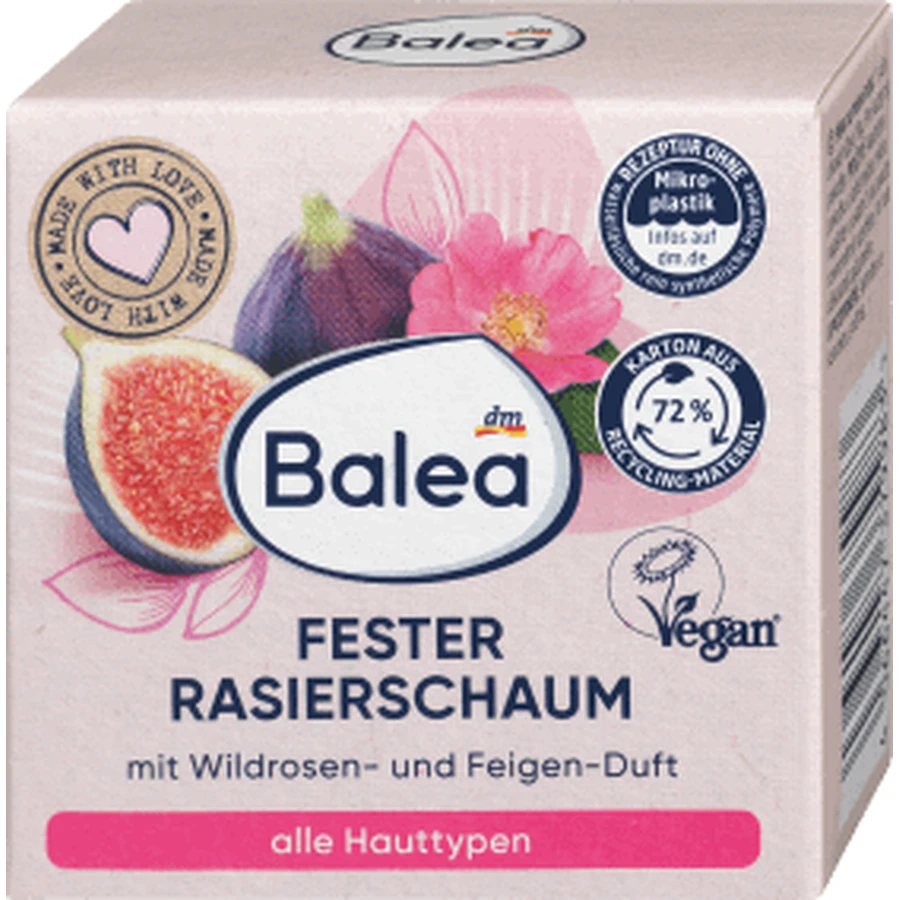 Тверда піна для гоління Balea Wild Rose, 60 г: ціни та характеристики