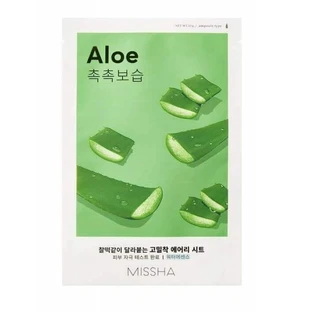 Маска Airy Fit Vitality Mask с экстрактом алоэ вера, 19 г, Missha