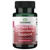 Swanson Red Yeast Rice Cholesterol Support, 60 вегетарианских капсул