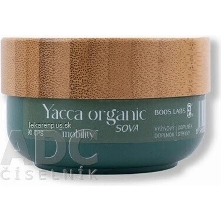 Yacca organic SOVA mobility 1×90cps, пищевая добавка: цены и характеристики