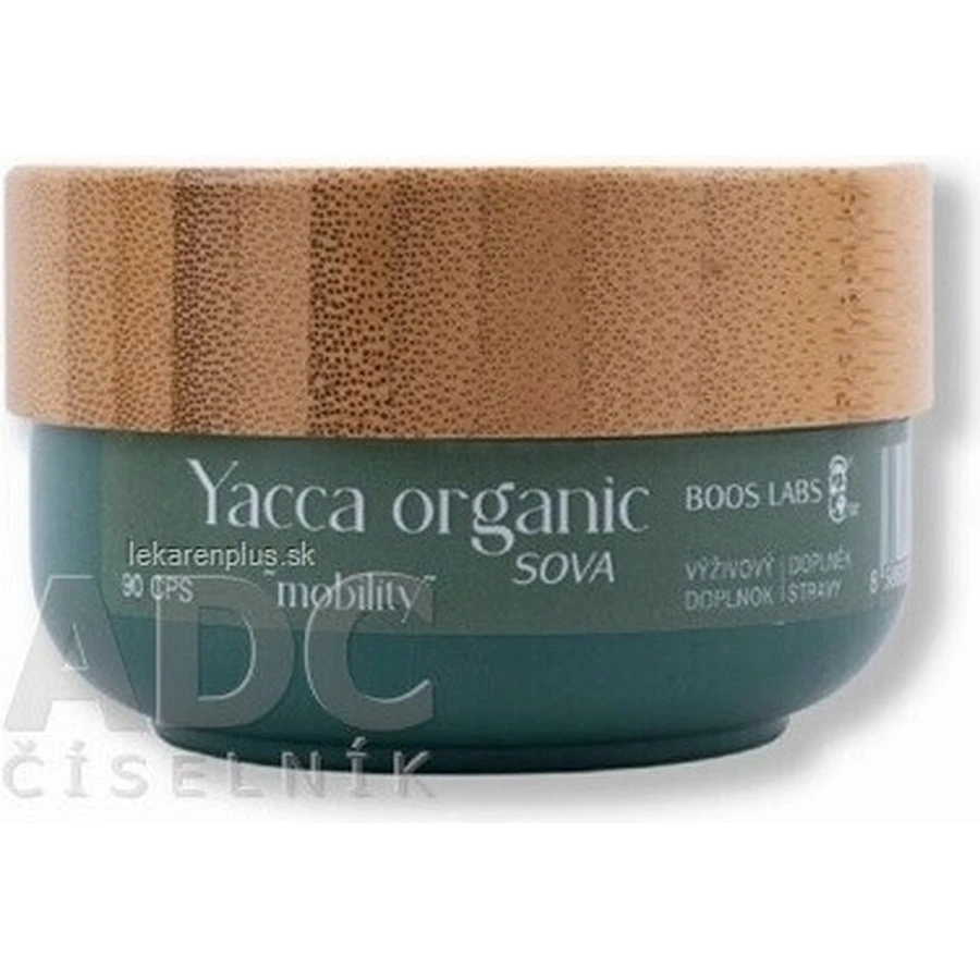Yacca organic SOVA mobility 1×90cps, пищевая добавка: цены и характеристики