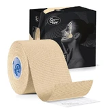 CureTape Beauty, стрічка для кінезіотейпування обличчя та естетичного тейпування, світло-бежева, 5 см х 5 м, 1 шт.