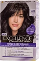Loreal Paris EXCELLENCE CREME Перманентна фарба для волосся з аміаком 4.11, 1 шт.