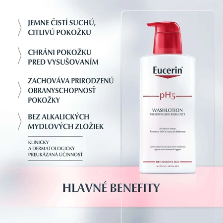 Eucerin pH5 Эмульсия для душа 400 мл: цены и характеристики