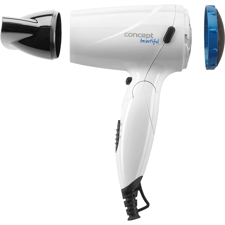 Фен Concept Sui VV5741 Beautiful 1500W белый + синий: цены и характеристики