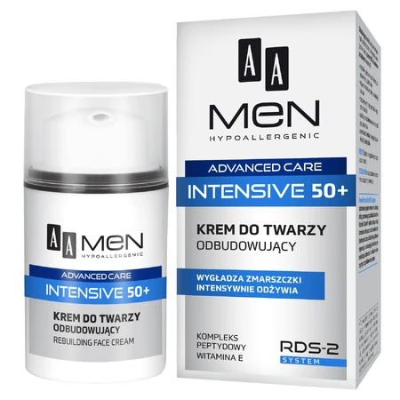 Oceanic AA Men Advanced Care Intensive 50+ Відновлювальний крем для обличчя, 50 мл: ціни та характеристики