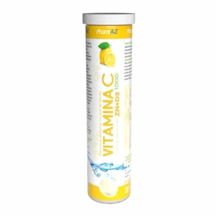 Витамин C 1000 ZN+D3 шипучий, 20 таблеток, PharmA-Z