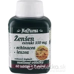 MedPharma Женьшень 350 мг + ехінацея + левзея 1х67 табл, дієтична добавка: ціни та характеристики