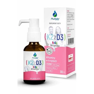 Авиталь К2 с D3 KIDS для детей 30 мл