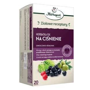 Herbapol Na Cinienie, фруктово-травяной фиксированный чай, 2 г x 20 пакетиков