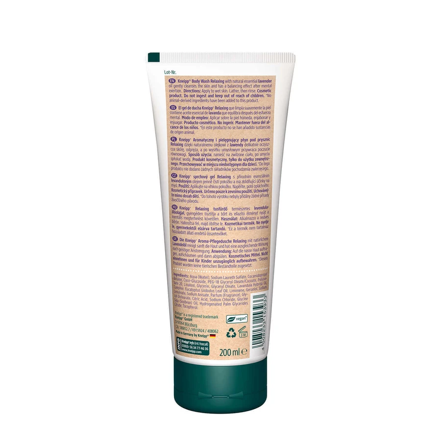 Kneipp Розслабляючий гель для душу, лавандовий, 200 мл: ціни та характеристики