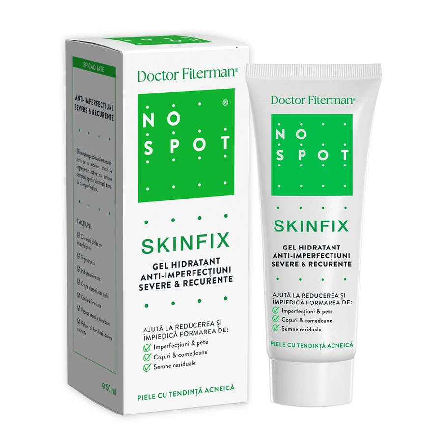 Увлажняющий гель против пятен No Spot Skinfix, 50 мл, Fiterman: цены и характеристики