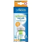 Dr.BROWN´S DOG FAA OPTIONS+ 150 мл 1×1 шт, с широким горлышком, 0M+, антиколиковый, стекло, белый: цены и характеристики