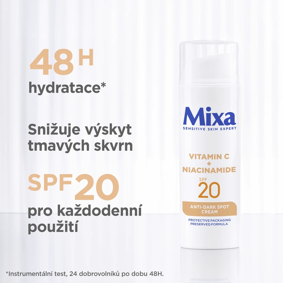 Mixa Крем против темных пятен SPF 20, 50 мл: цены и характеристики