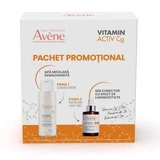 Освітлююча коригуюча сироватка Vitamin Activ Cg, 30 мл + Очищуюча міцелярна вода, 100 мл, Avene