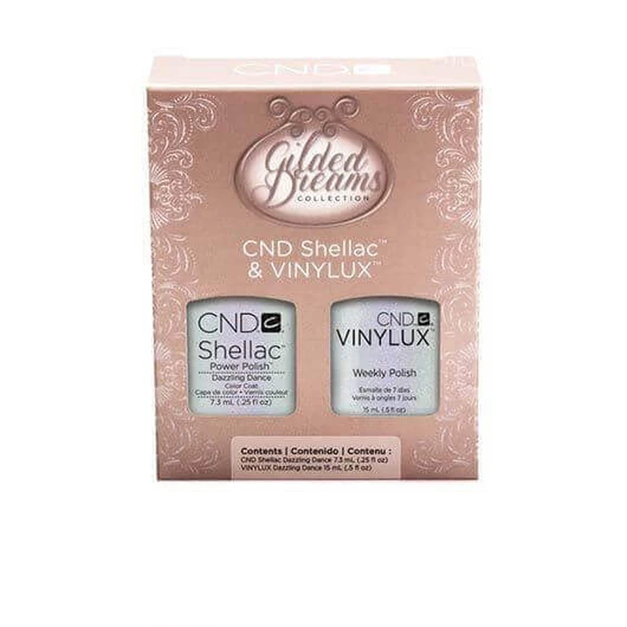 Набір для покриття нігтів CND Shellac та Vinylux Gilded Dreams Dazlng Kit: ціни та характеристики