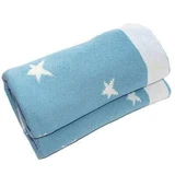 Paturica Midnight Stars, 80x100 см, синий, Tuxi Brands