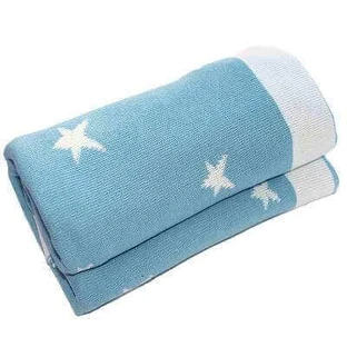 Paturica Midnight Stars, 80x100 см, синий, Tuxi Brands