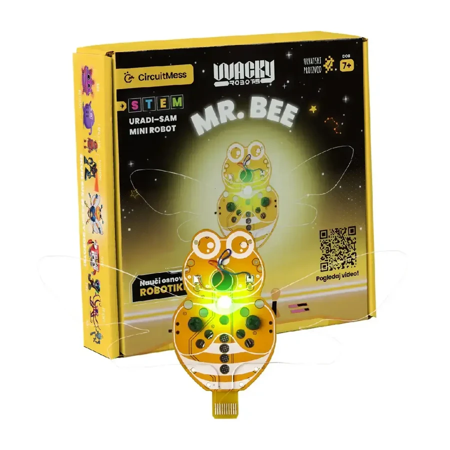 Робототехнический набор Stem Wacky Robots, 7+ лет, Mr Bee, CircuitMess: цены и характеристики