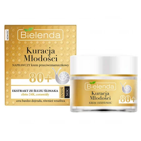 Bielenda Kuracja Modoci, відновлювальний крем проти зморшок 80+, для денного та нічного застосування, 50 мл: ціни та характеристики
