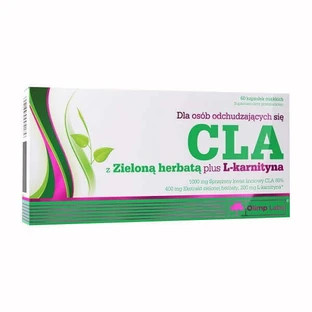 Olimp CLA с зеленым чаем и L-карнитином, 60 микрокапсул