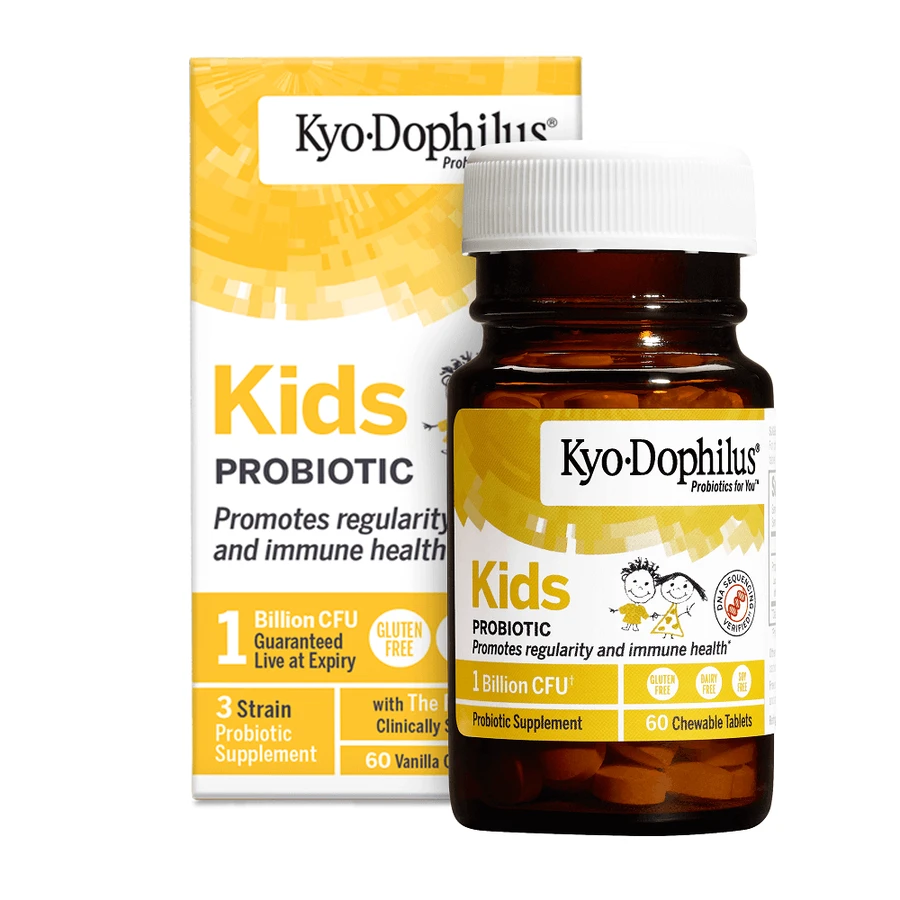 Kyo Dophilus Probiotic Kids, 60 жувальних таблеток, Kyo Dophilus: ціни та характеристики