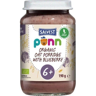 Salvest Põnn Органическая овсяная каша с овсяными хлопьями 190 г