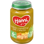 Hami Мясное и овощное пюре Горохово-кукурузное пюре с мясом теленка 200 г: цены и характеристики