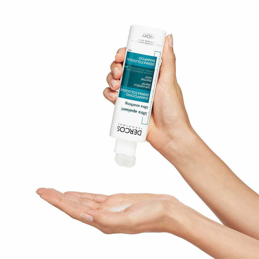 Vichy Dercy Dercos Ultra Soothing Заспокійливий шампунь для сухої шкіри Ultra Soothing, 200 мл: ціни та характеристики
