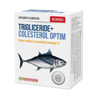 Триглицериды + холестерин Optim, 30 капсул, Parapharm