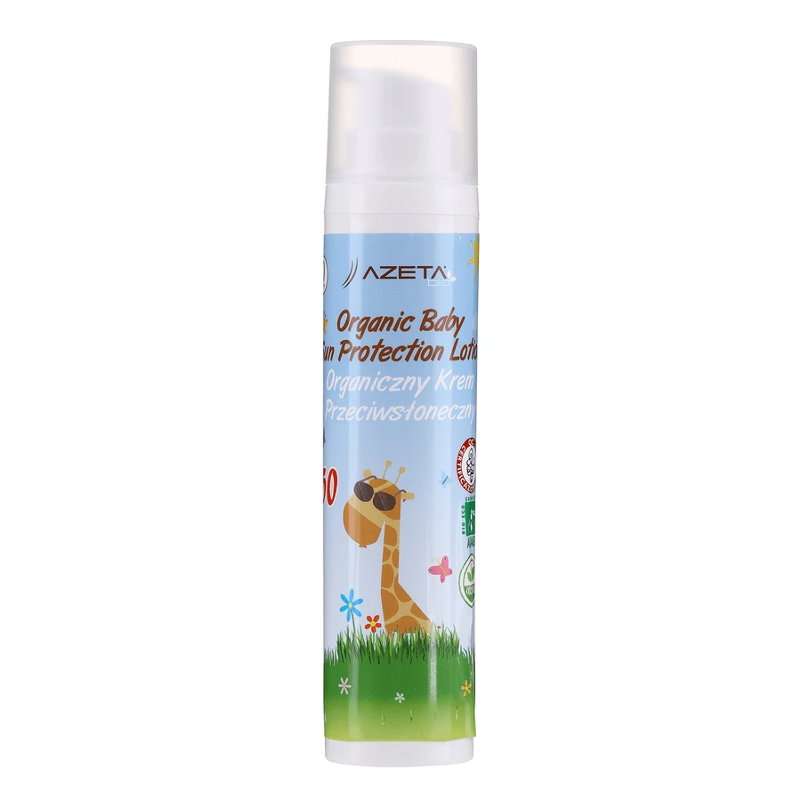 Azeta Bio, органічний сонцезахисний крем з першого дня, SPF 50+, 100 мл: ціни та характеристики