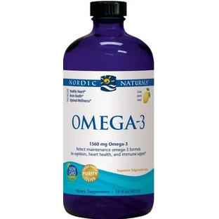 Nordic Naturals Омега-3 1560 мг ЕПК/ДГК з риби gbin лимон 473 мл