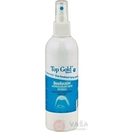TOP GOLD Deo спрей для взуття (для ніг) 1×150 г, спрей для взуття: ціни та характеристики