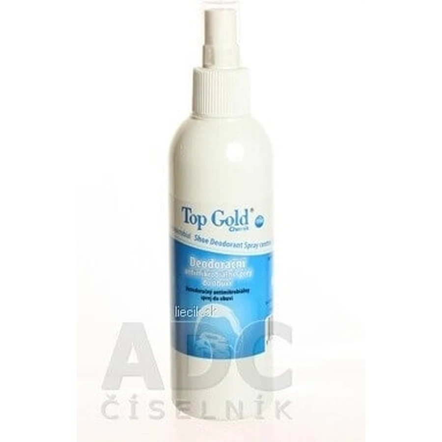 TOP GOLD Deo спрей для взуття (для ніг) 1×150 г, спрей для взуття: ціни та характеристики
