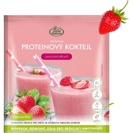 Good Nature Express Diet Протеиновый коктейль со вкусом клубники 59 г: цены и характеристики
